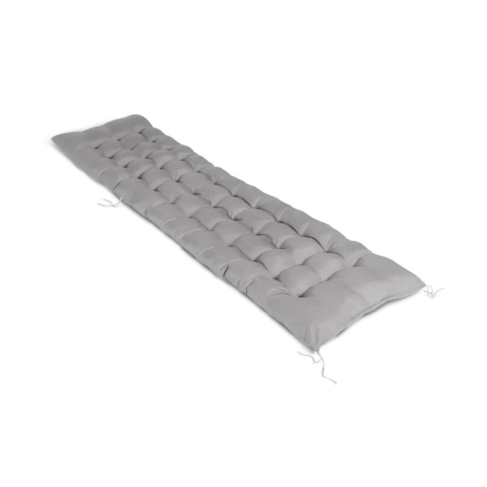 Coussins universels gris pour bain de soleil - lot de 2