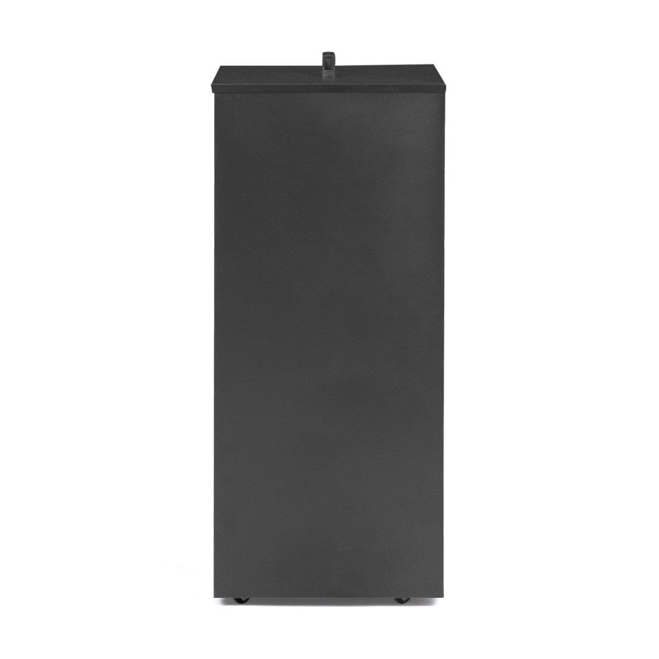 Réservoir à granules et pellets noir à motifs 45kg