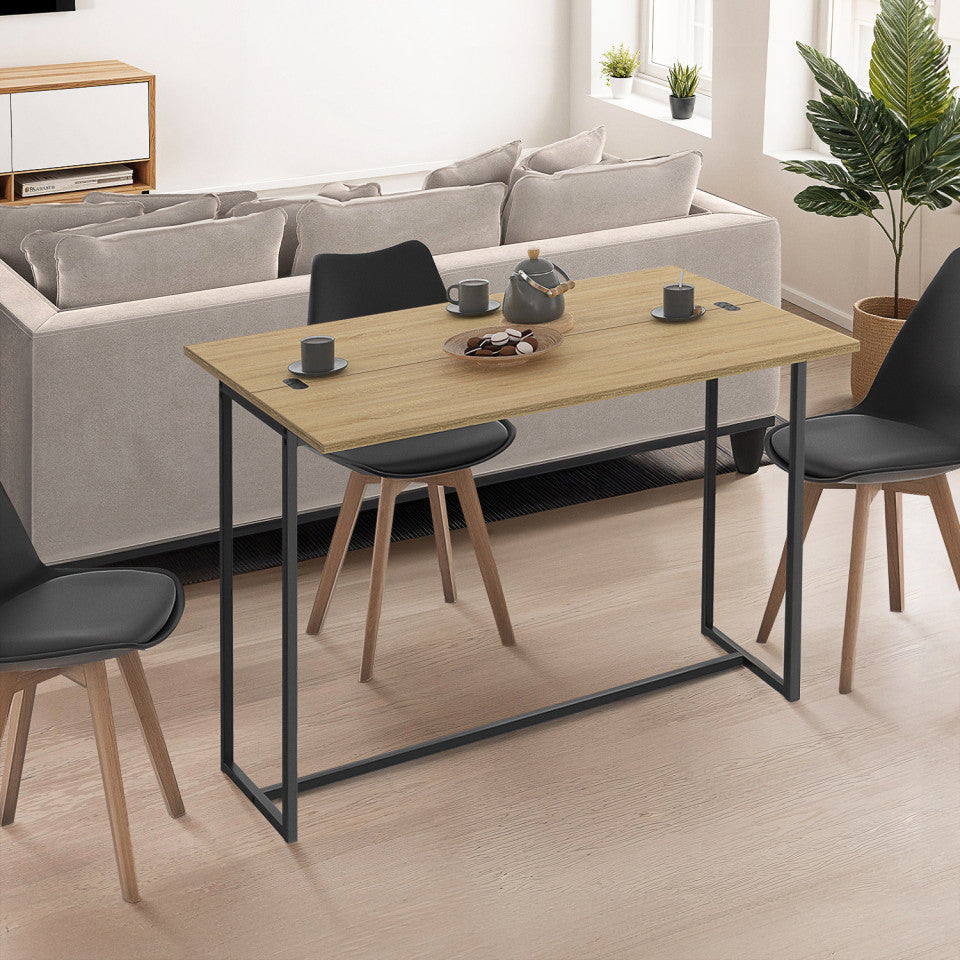 Table repas console dépliable Memphis 110cm
