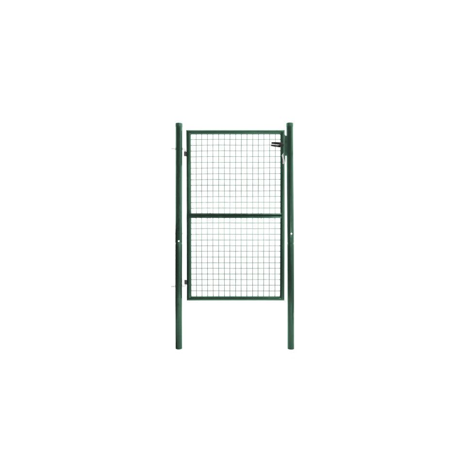 Portillon en acier vert 150x100cm