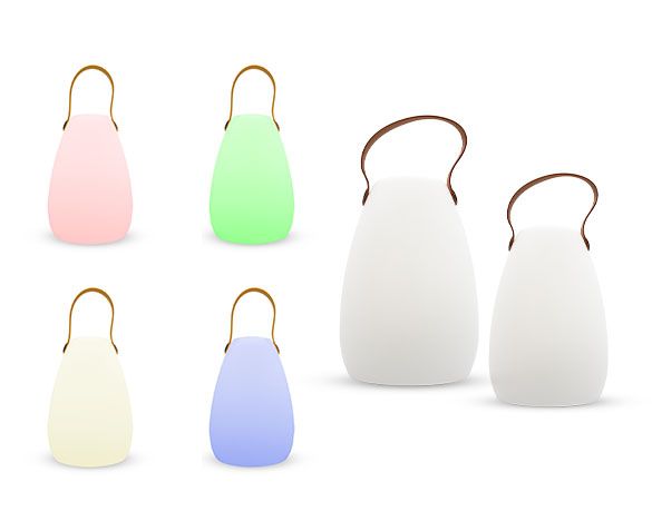 Lampe de Table LED Fiji - Rechargeable - Couleurs RVB - Intérieur & Extérieur