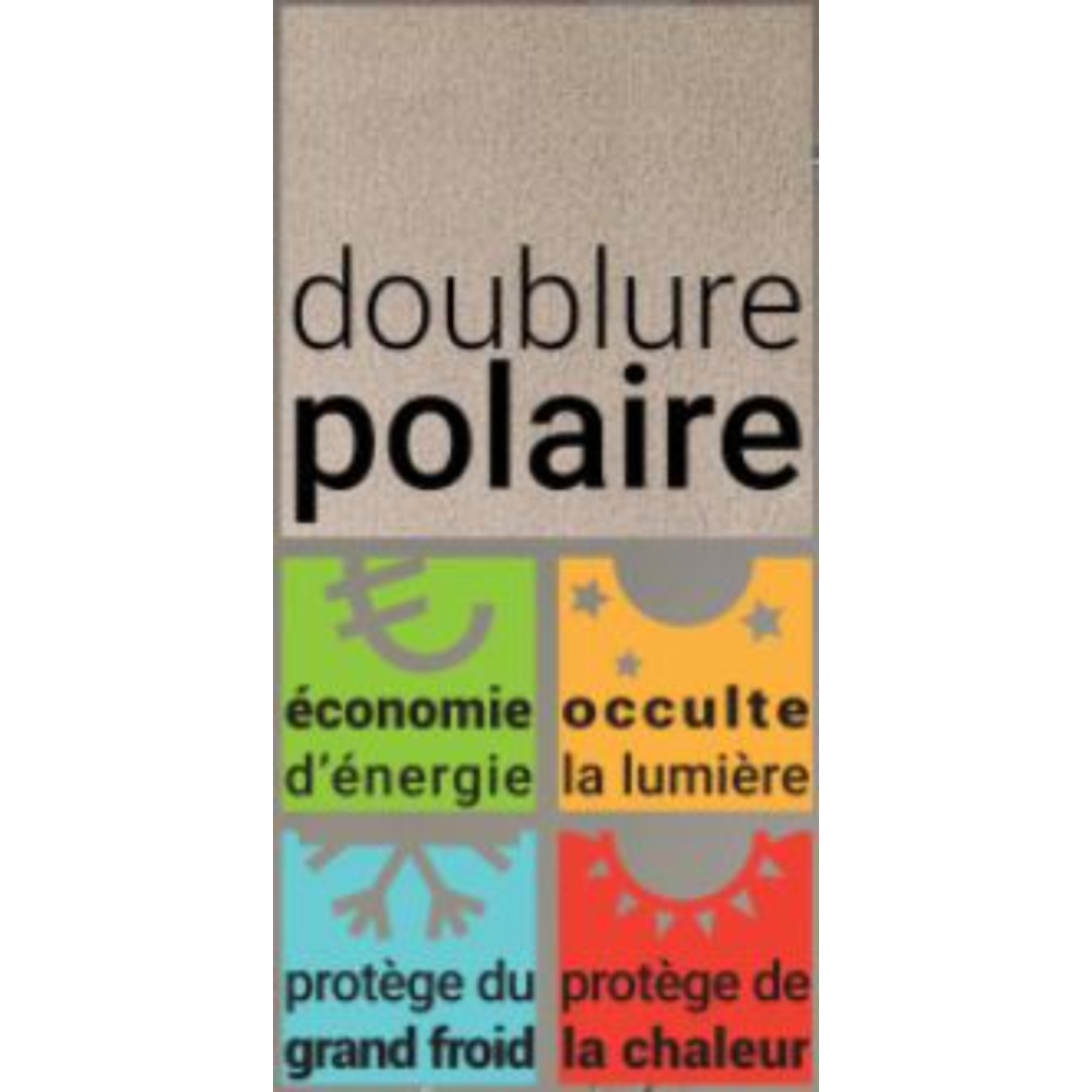 Rideau Occultant Thermique 140 x 260 cm Terracotta