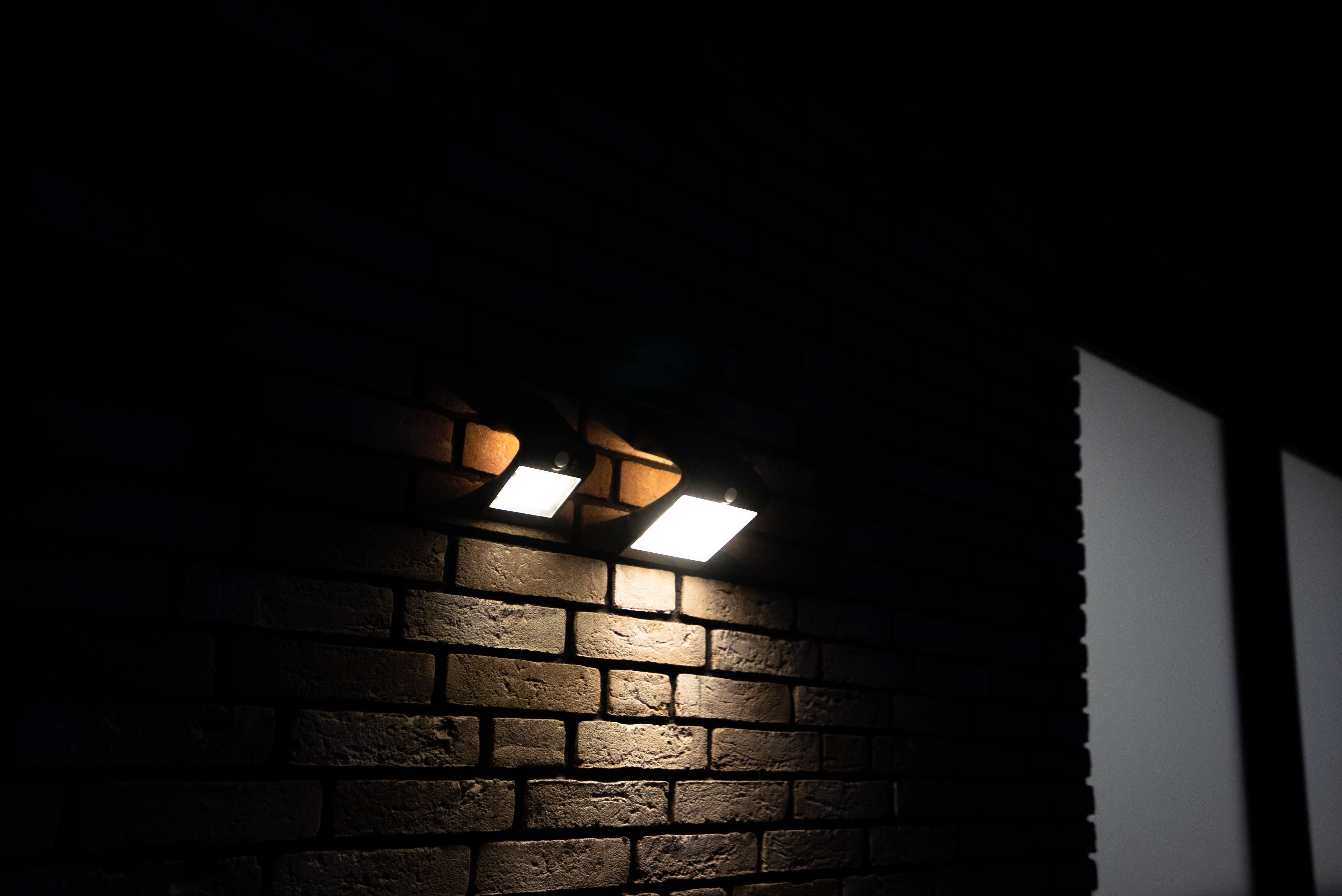 Lampe Solar Atalanta 4W - Applique Butterfly - Détecteur de Mouvement - Lampe à énergie solaire