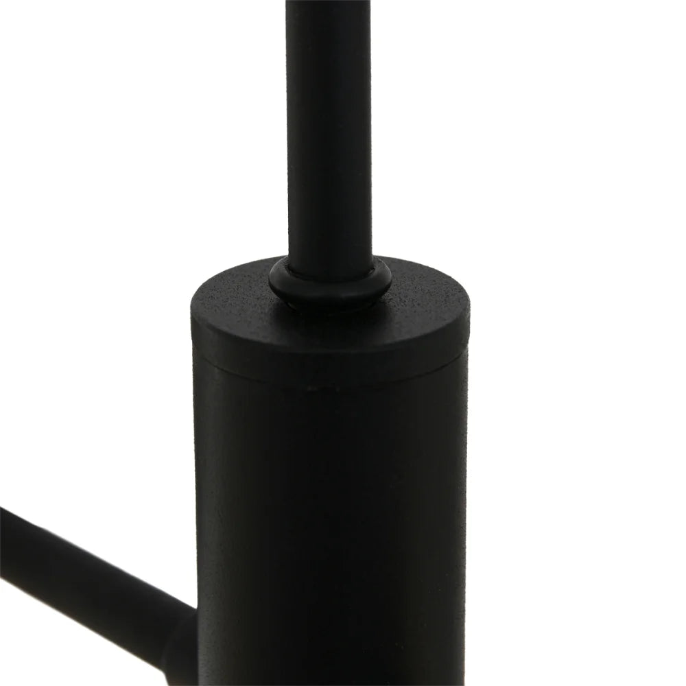 Lampe suspension noire - 6 lumières - Constellation