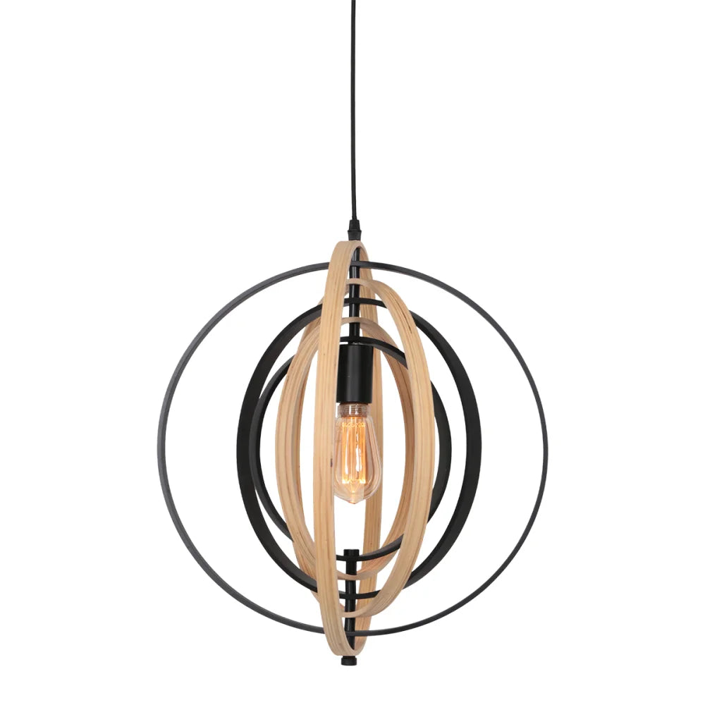 Lampe suspension noire - Muoversi