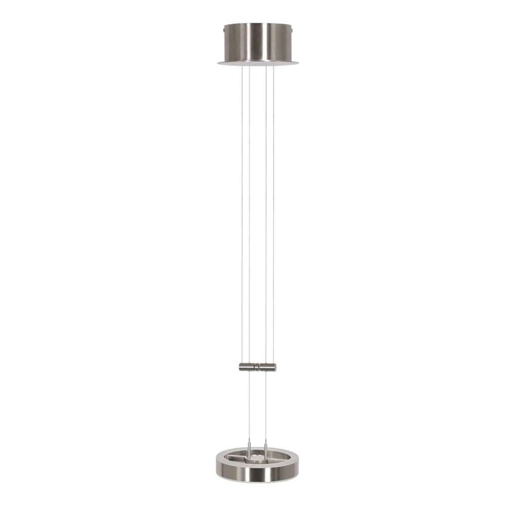 Lampe suspension acier - 2 lumières - Piola