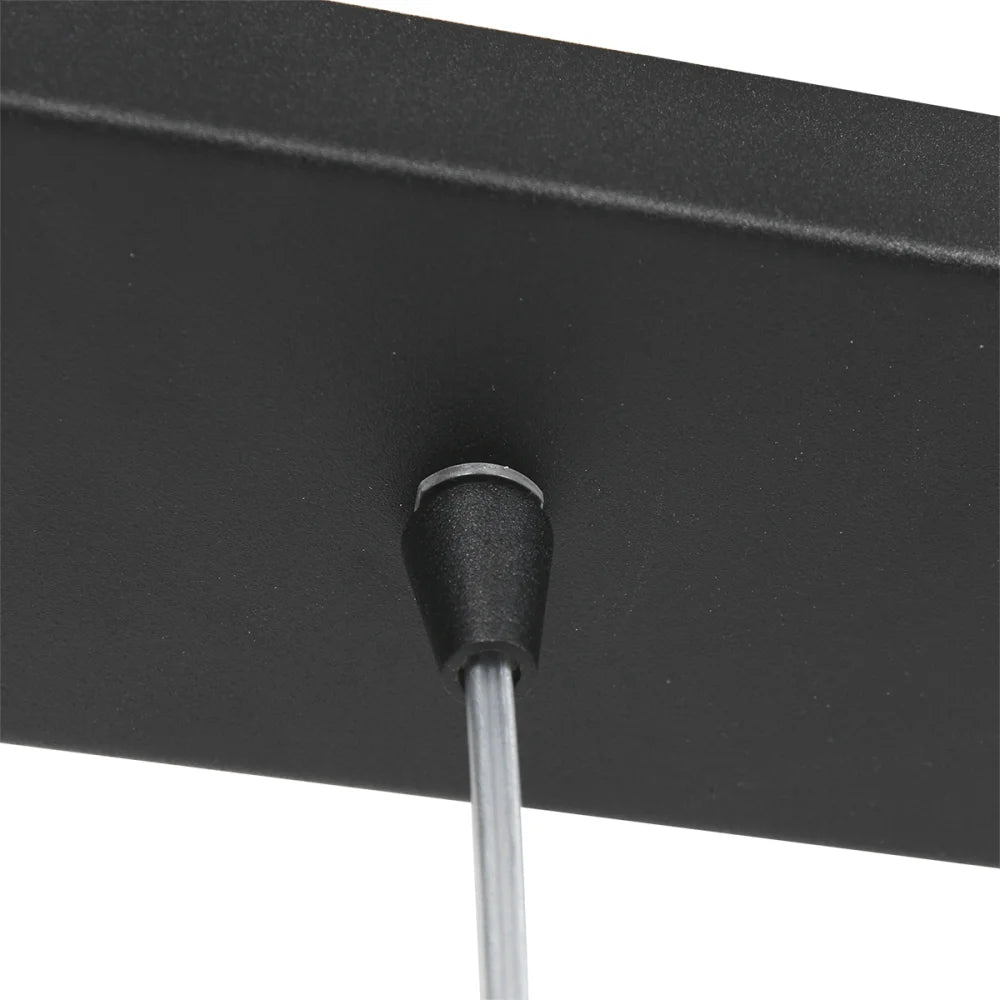 Grande lampe de table à manger - suspension noire - Tallerken