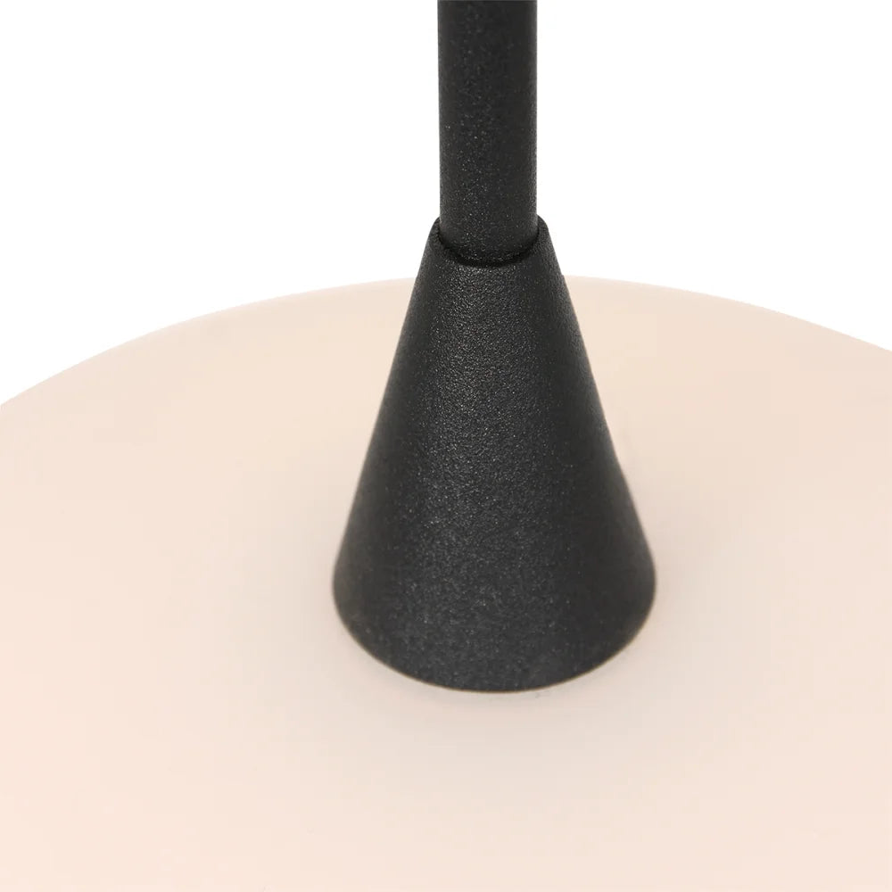 Grande lampe de table à manger - suspension noire - Tallerken