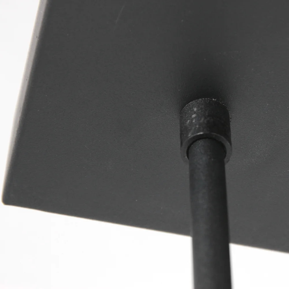 Lampe suspension noire - 5 lumières - Vortex