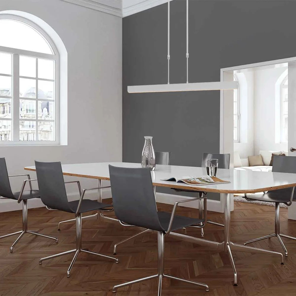 Lampe suspension en acier - réglable - LED - 3 lumières - Zelena