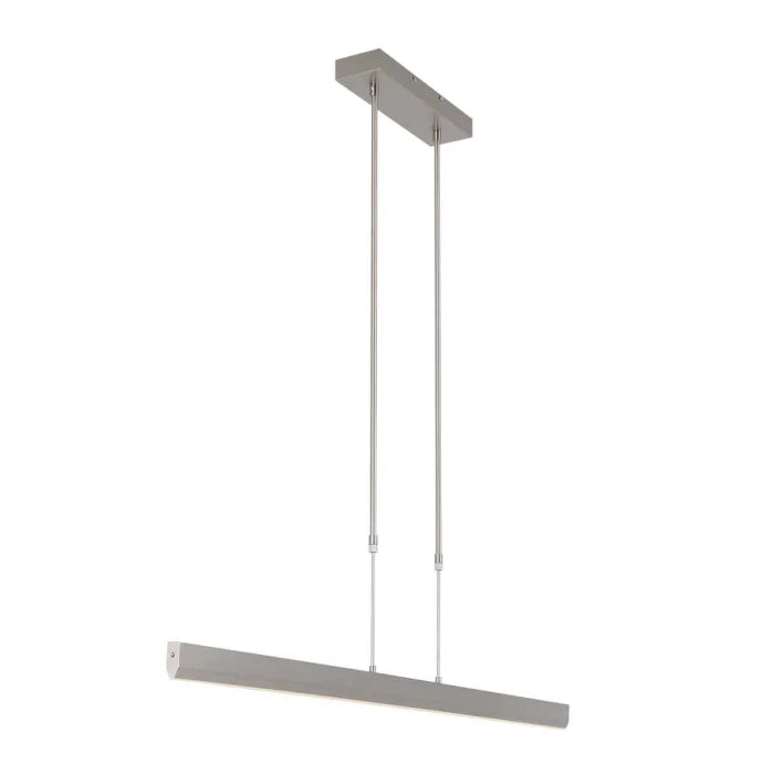 Lampe suspension en acier - réglable - LED - 3 lumières - Zelena