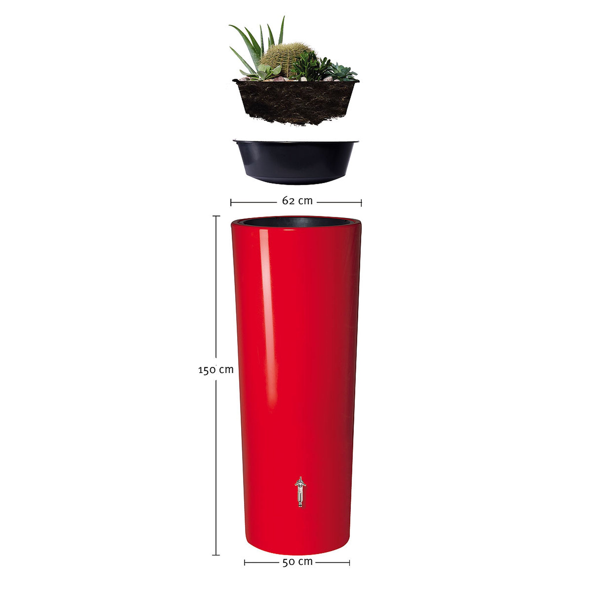 Kit Color 2en1 350 L, tomato