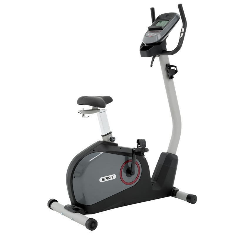Vélo d'appartement et de fitness - Ergomètre - SPIRIT - Modèle DBU40 - Écran LCD - 10 Programmes