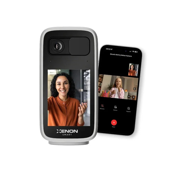 Caméra d'intérieur intelligente avec moniteur