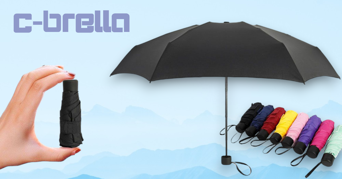 C-brella - Mini-Parapluie pliable