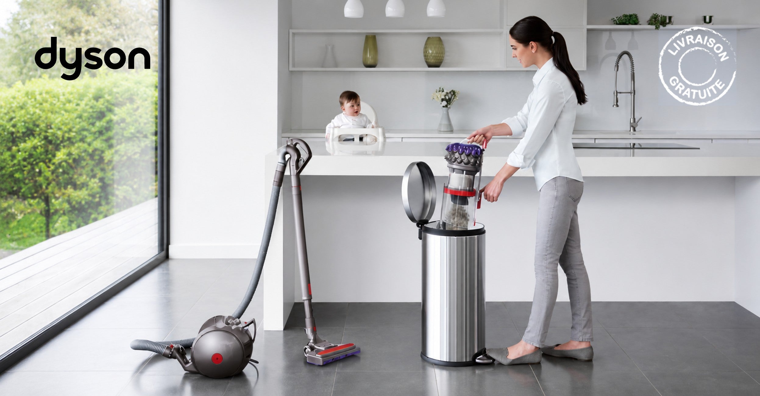 Dyson - Aspirateur sans sac Big Ball Parquet 2