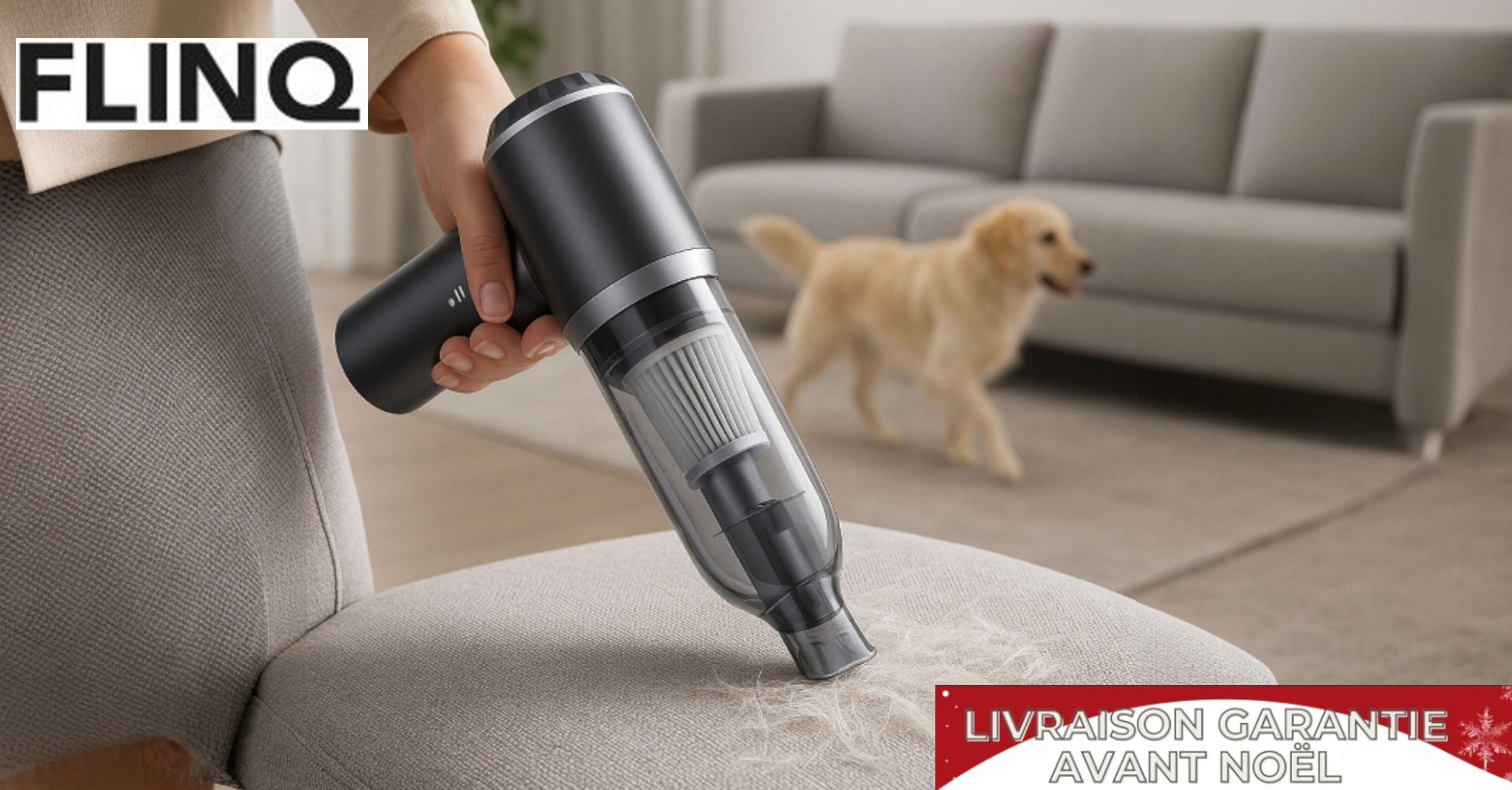 FlinQ - Aspirateur portatif mutifonction V3
