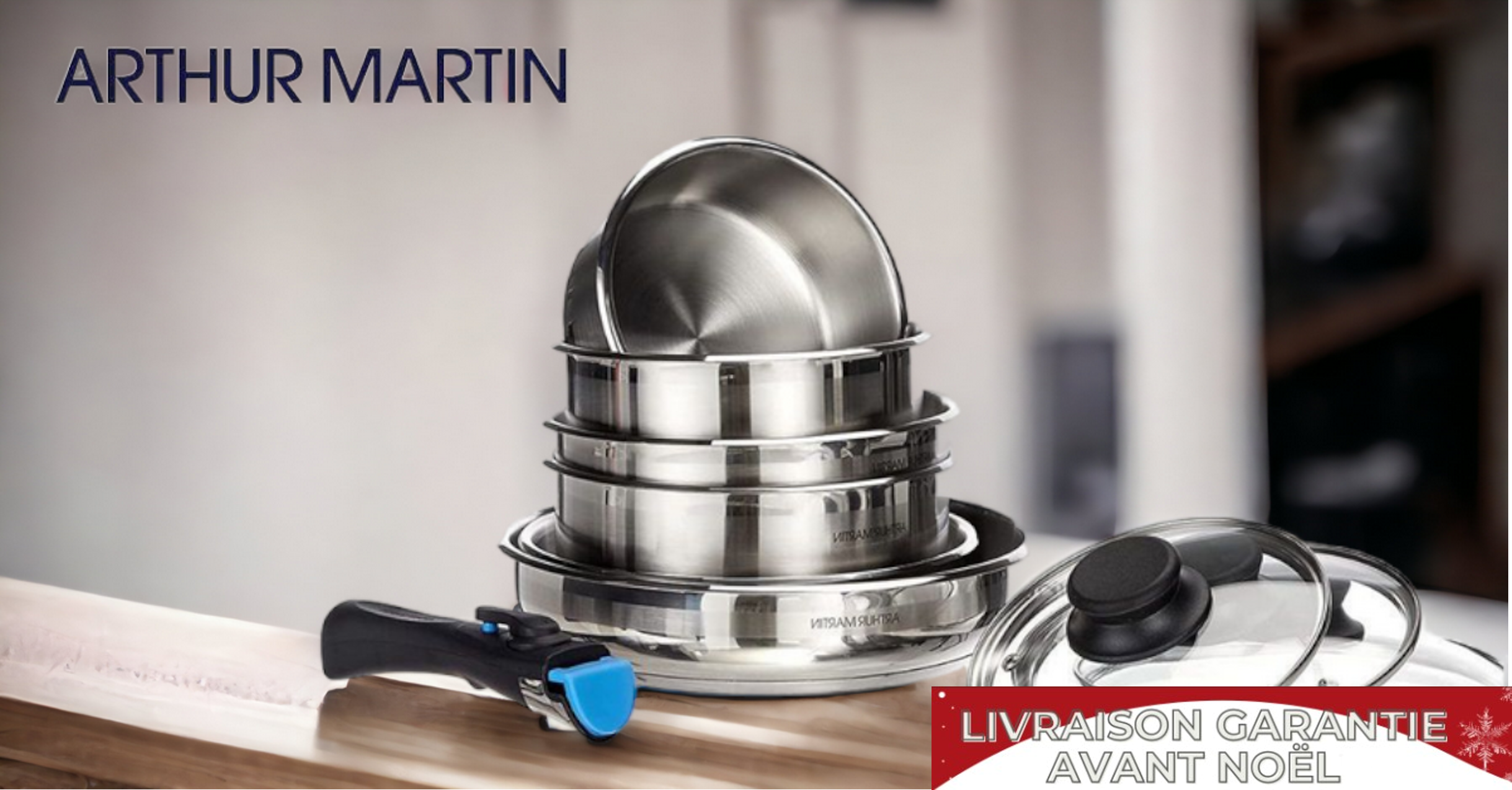 Arthur Martin - Batteries de cuisine tous feux