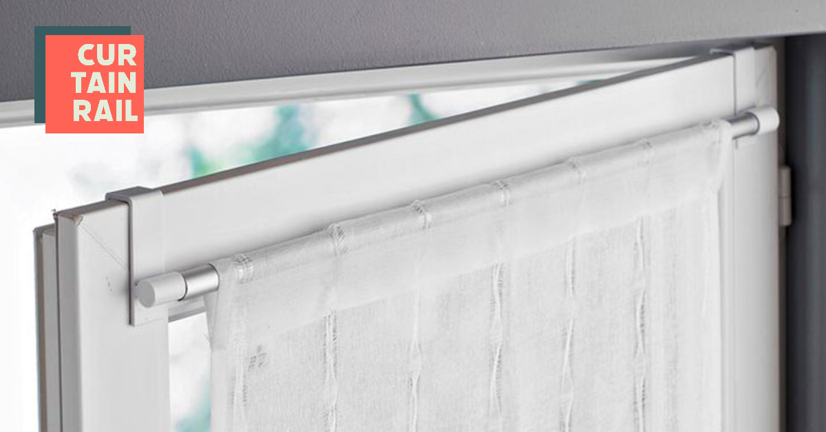 Curtain rail - Tringle extensible pour fenetres