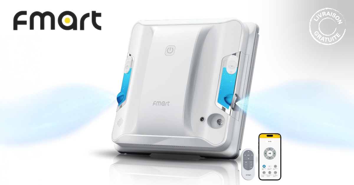Fmart - Robot lave vitres W7