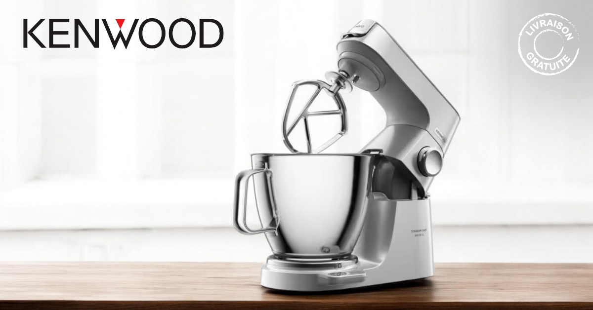 Kenwood - Robot pâtissier Titanium Chef baker XL