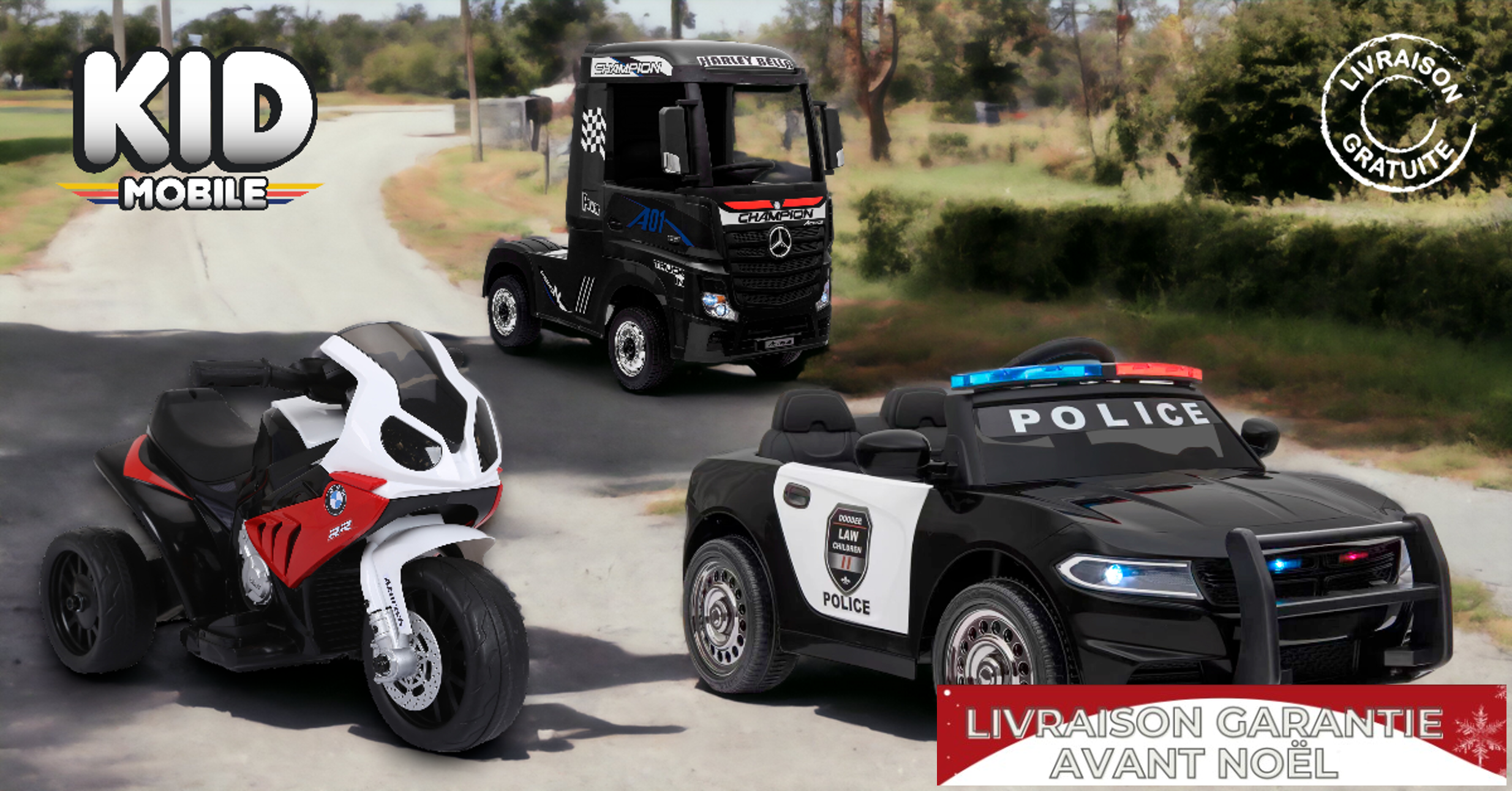 Kidmobile - Véhicules électriques pour enfants