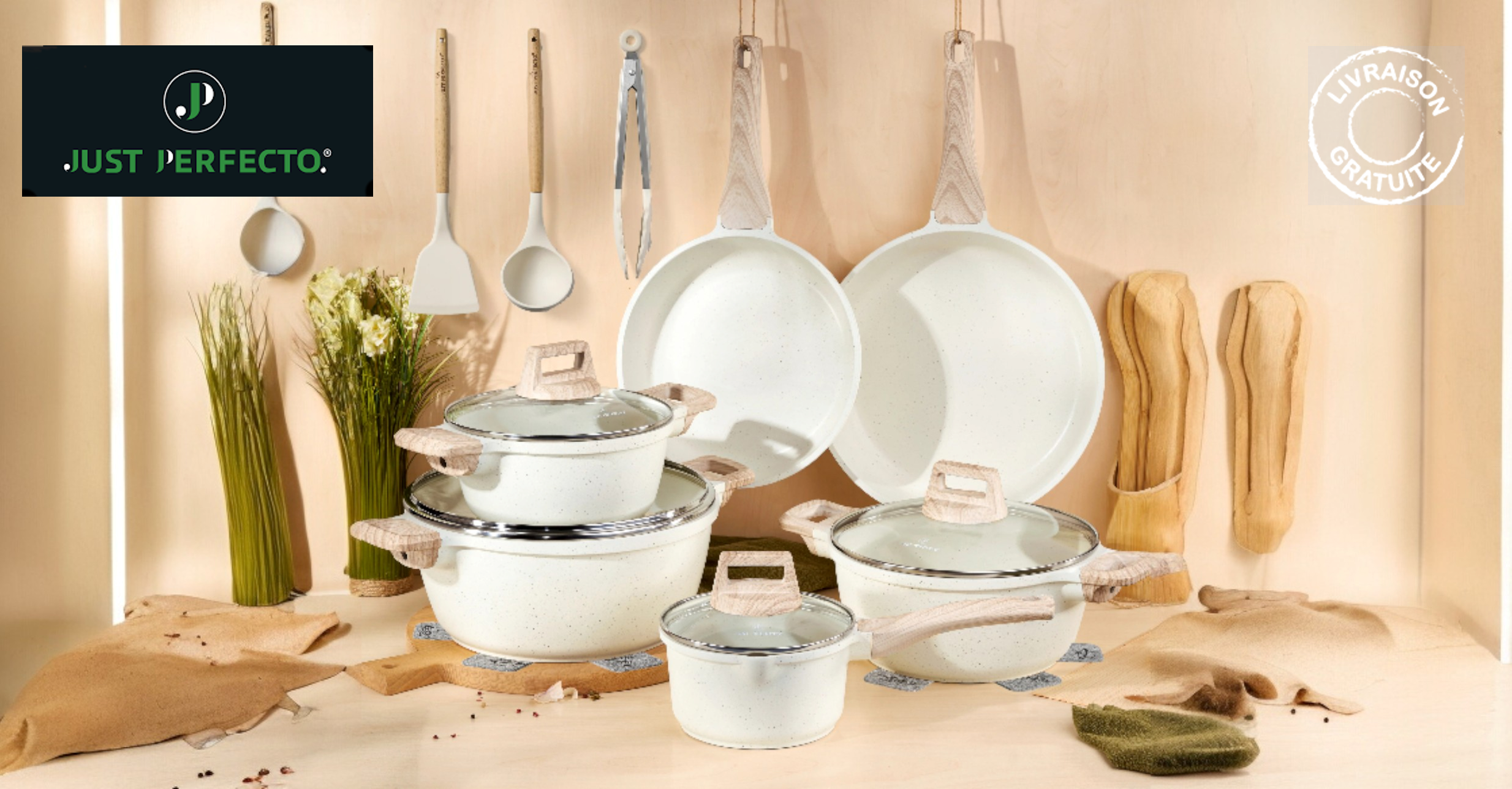 Just Perfecto - Batteries de cuisine en Granit