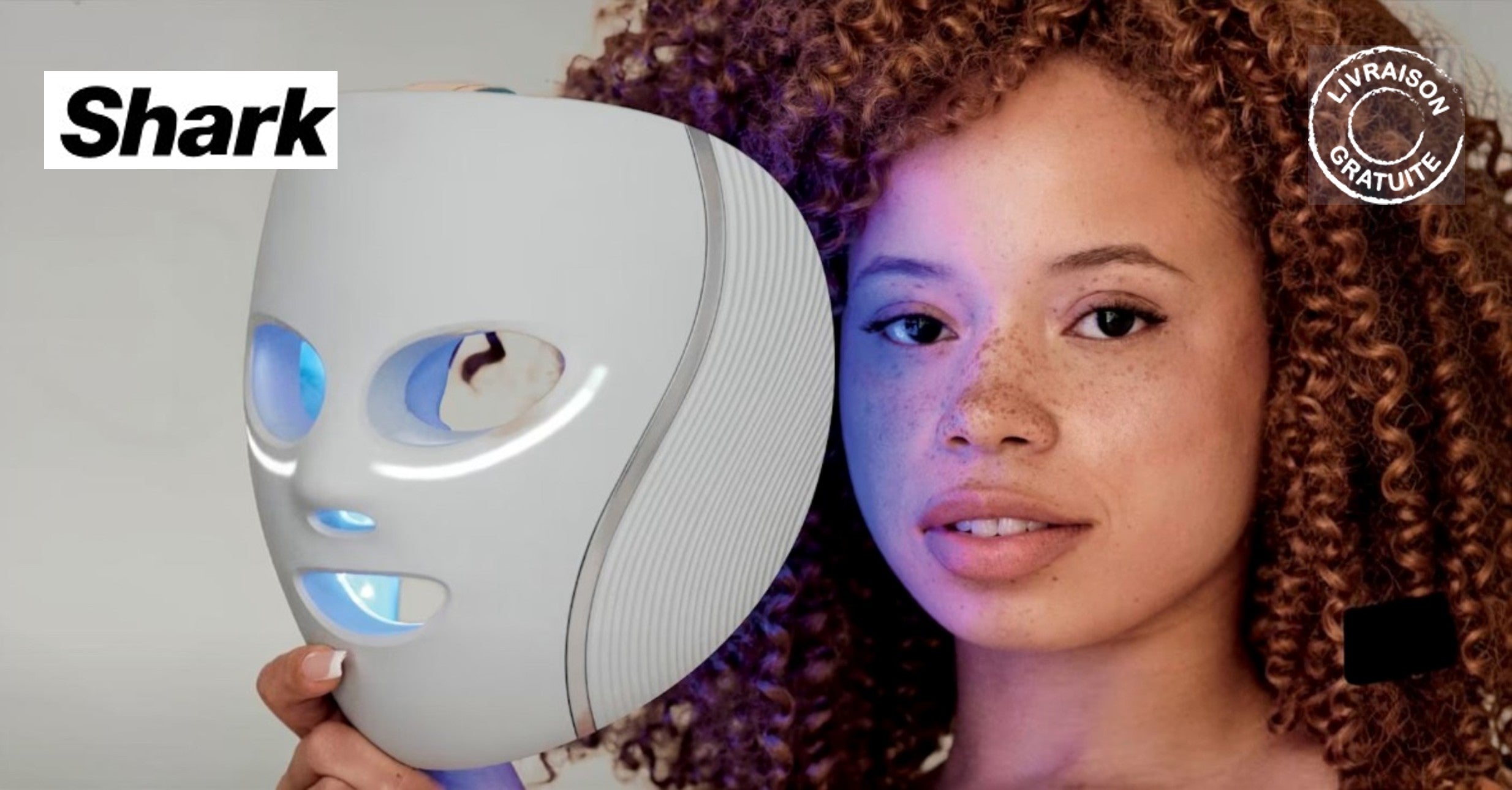 Shark - Appareil de soin du visage et masque Led