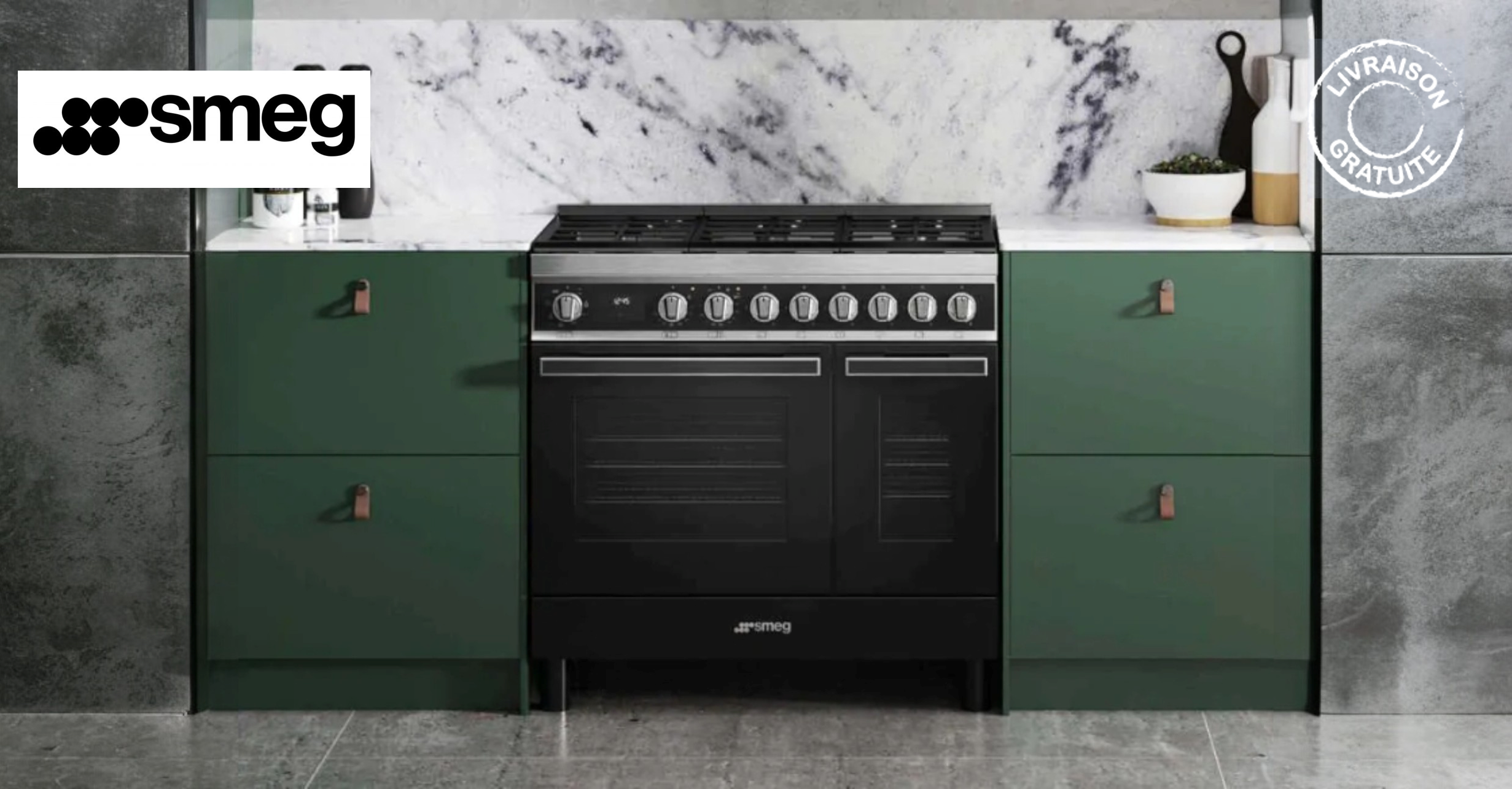 Smeg - Pianos de cuisson