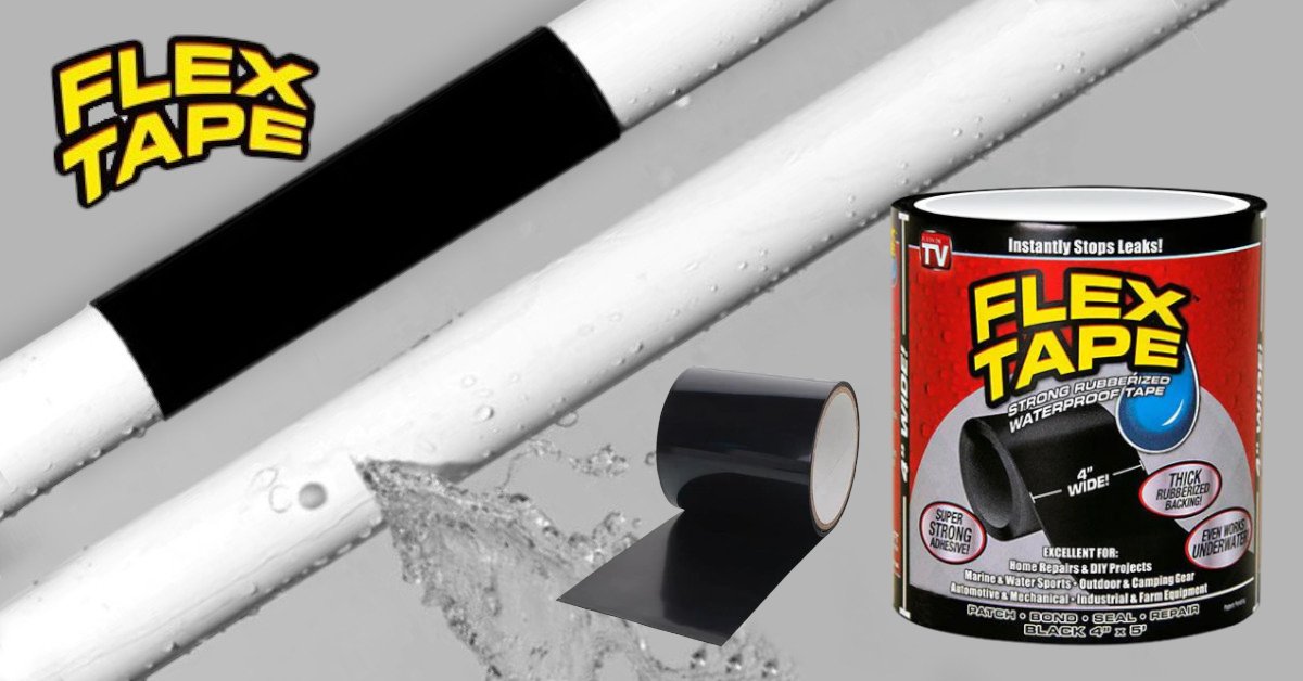 Flex tape - Bande adhésive hydrofuge et waterproof