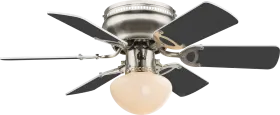 Ventilateur métal nickel mat - Ugo