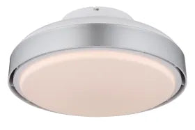 Ventilateur de plafond plastique blanc mat - Carney