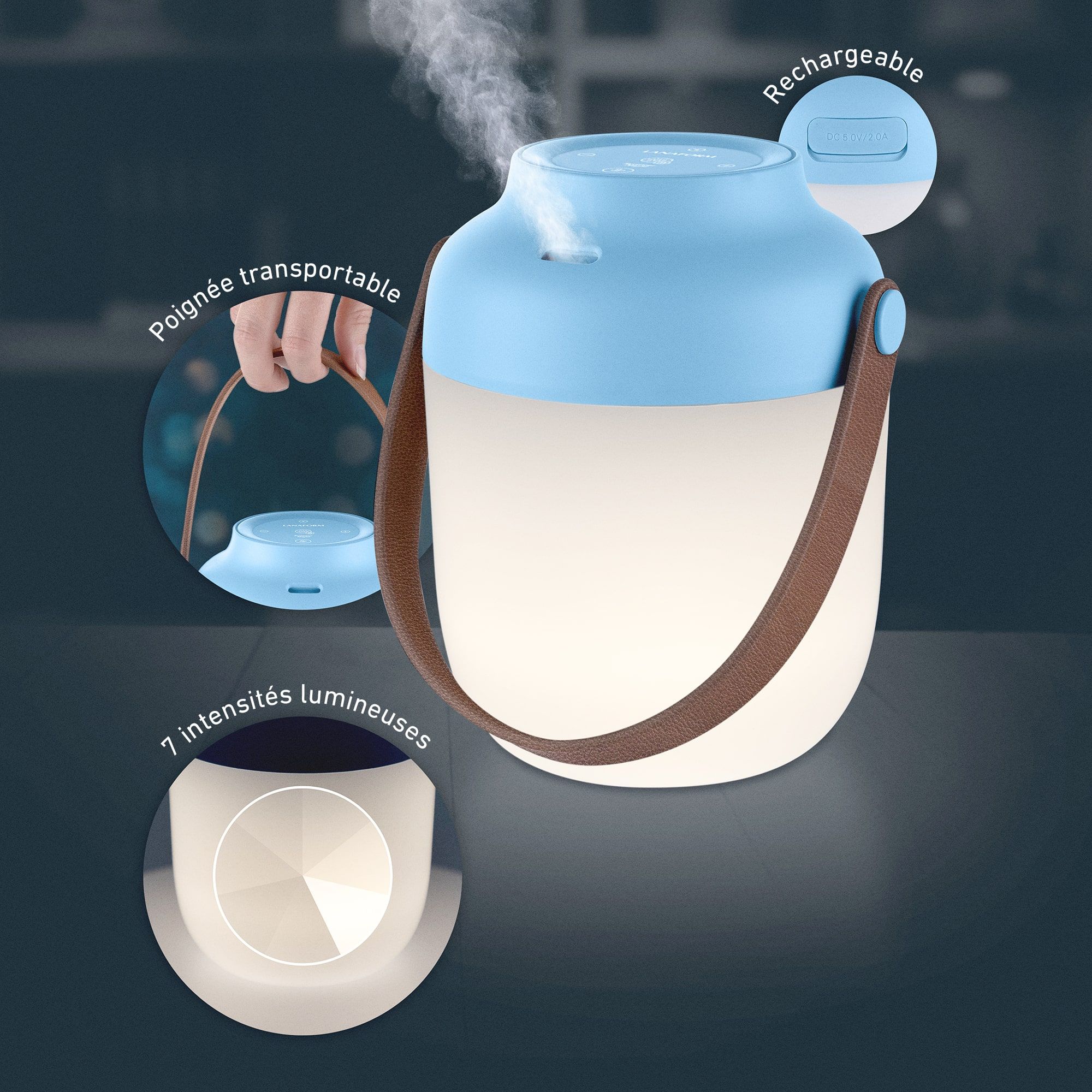 Diffuseur d’huile essentielle portable - Summer night