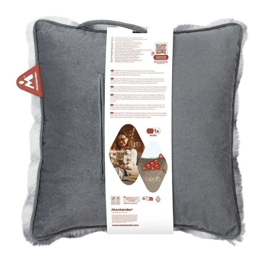 Coussin chauffant PAD (insert thermique à usage unique) - Fourrure gris arctique