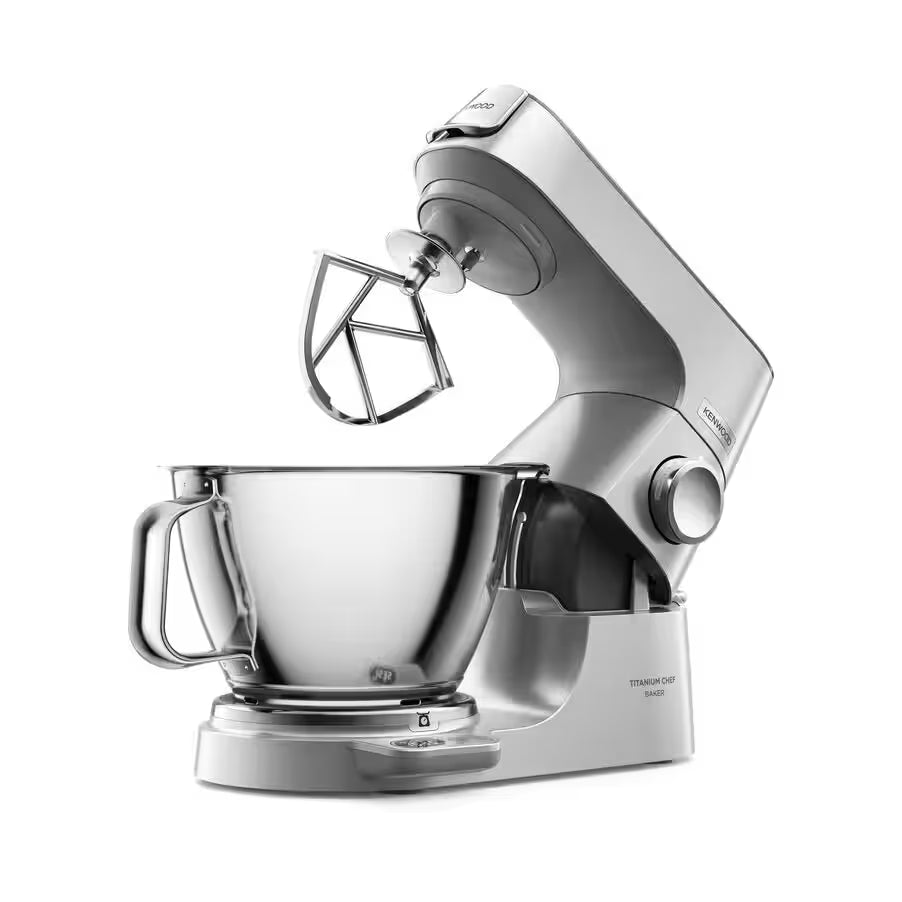 Robot pâtissier Titanium Chef baker XL - argenté - 3.5 et 5 L avec poignet - 1200 W