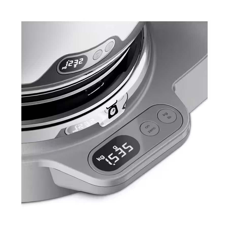 Robot pâtissier Titanium Chef baker XL - argenté - 3.5 et 5 L avec poignet - 1200 W