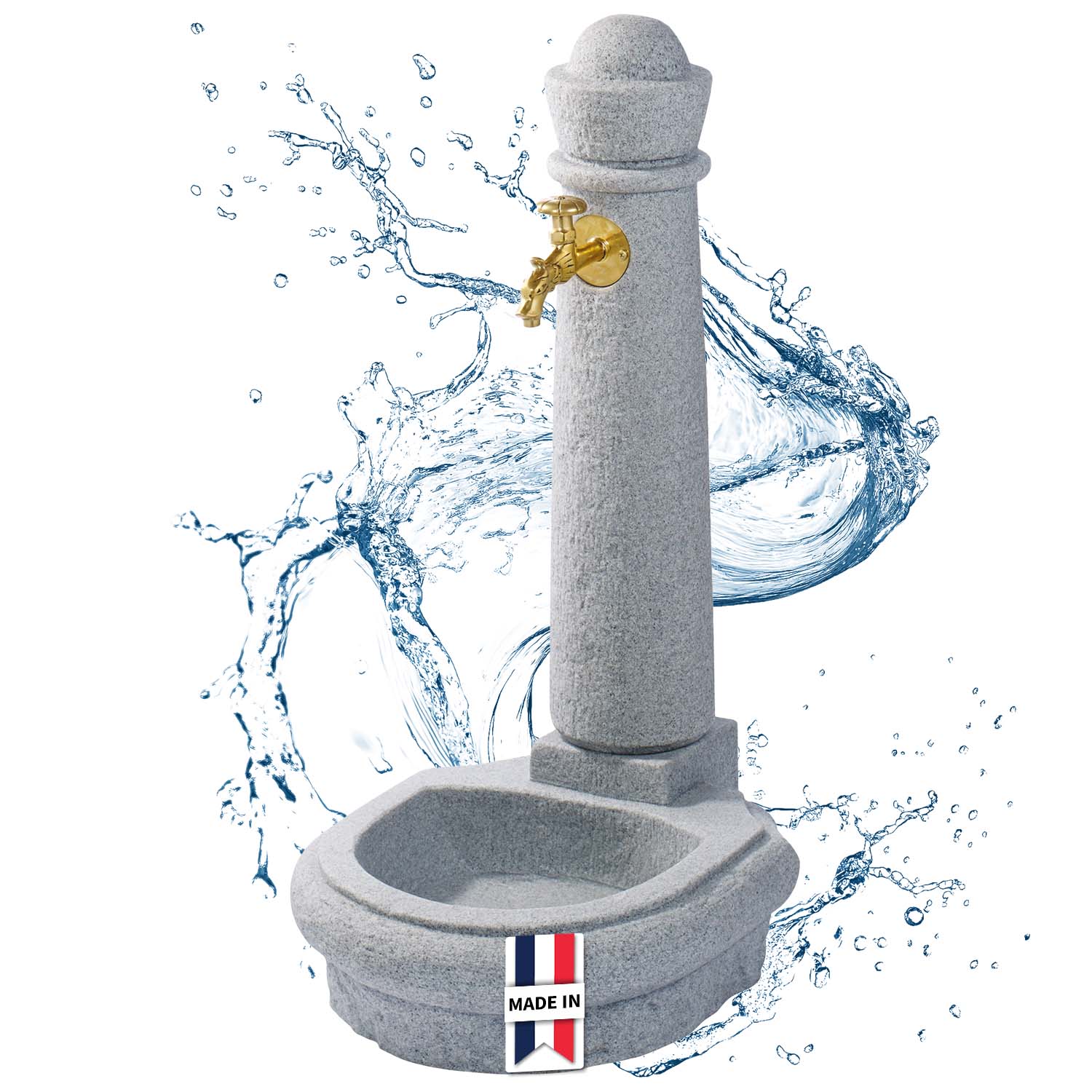 Fontaine Venezia gris clair