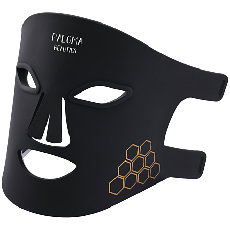 Masque & collier LED haute performance - noir