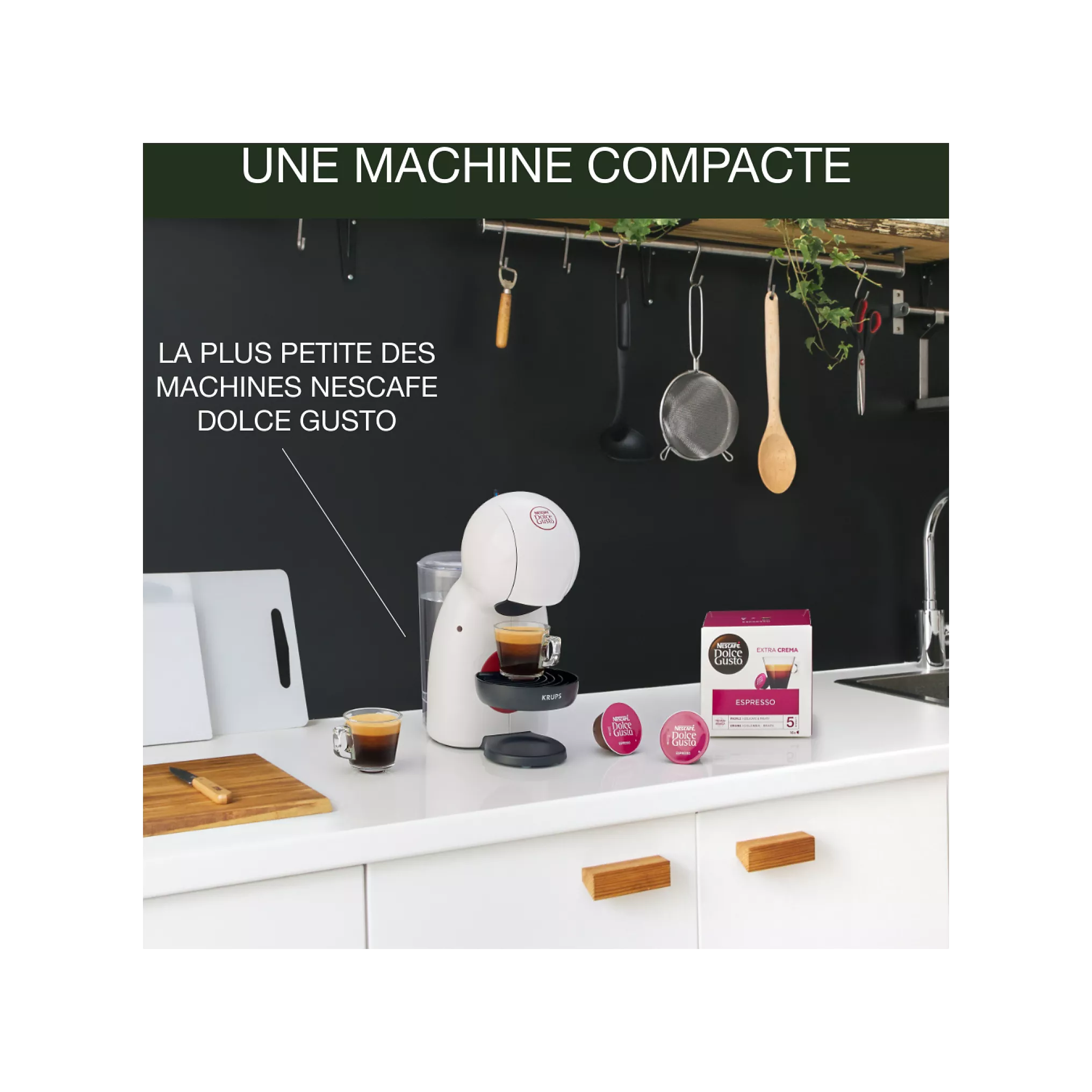 Cafetière DOLCE GUSTO KRUPS Piccolo XS Blanc