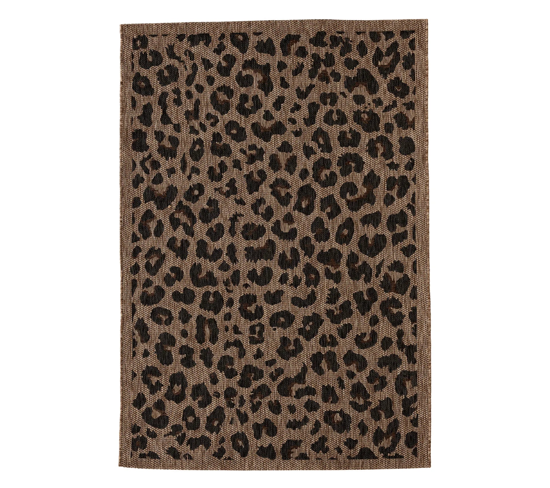 Tapis d'intérieur/extérieur - Motif léopard - Savanna - Marron