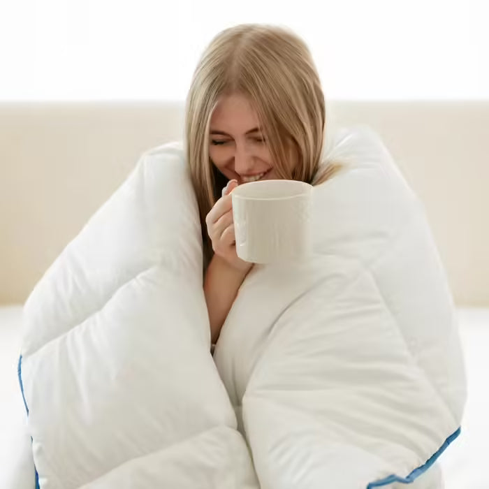 Couette chaude 100% coton ultra respirante - Collection Cocoon