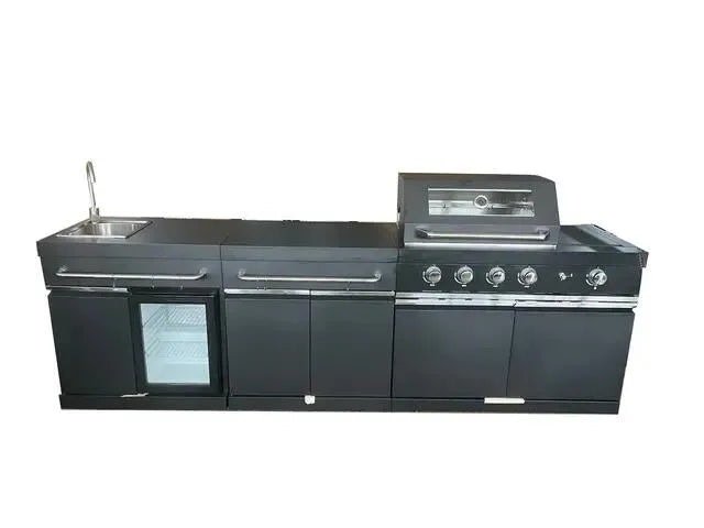 Cuisine d'extérieur anthracite King Range