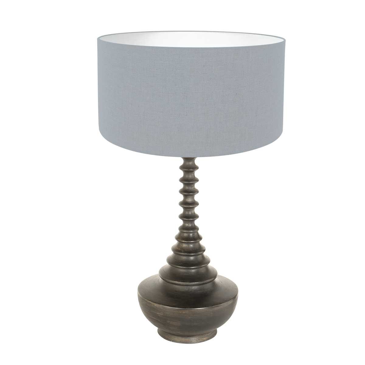 Lampe de table bois noir - Geripu