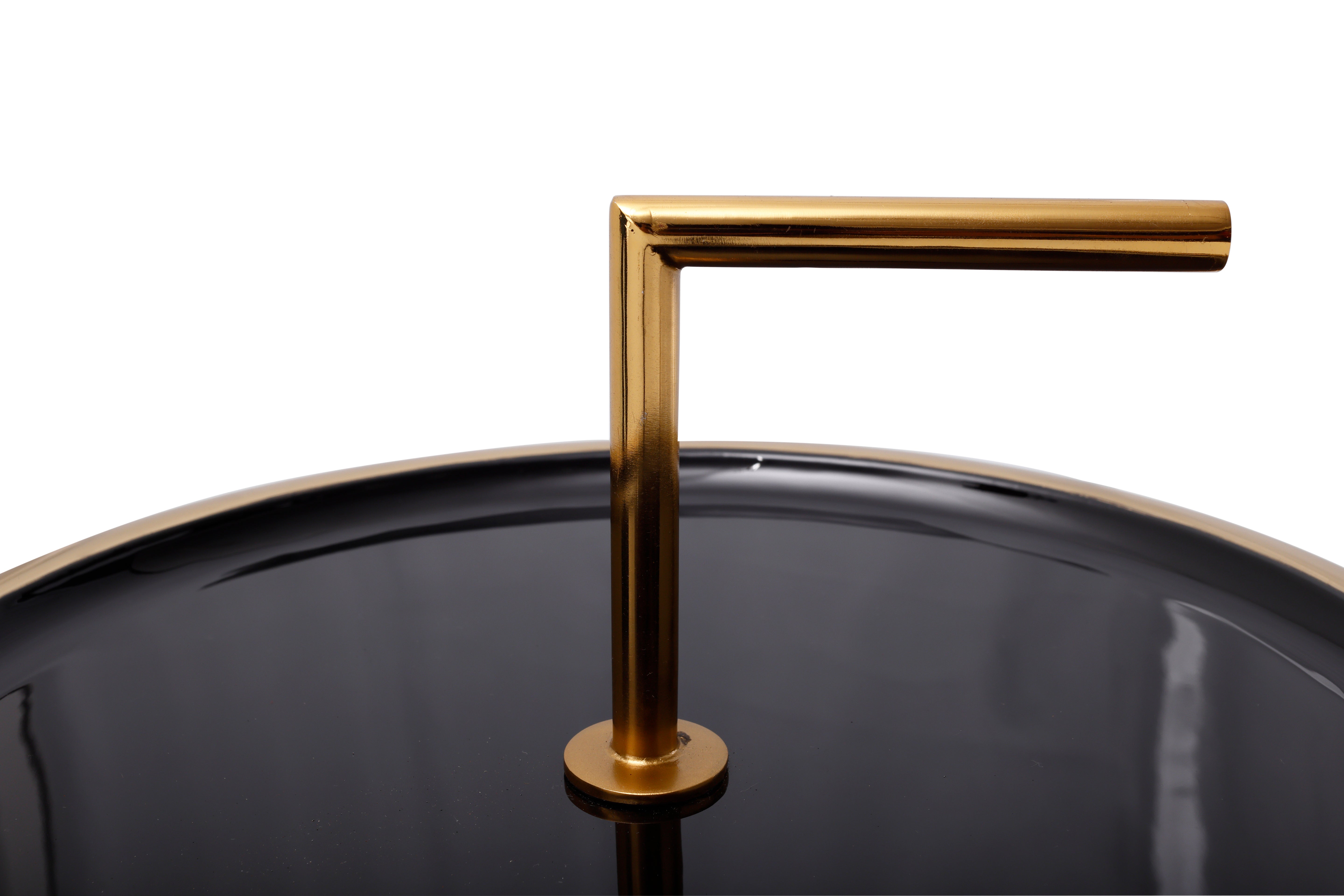 Table d'appoint noire - Art Deco