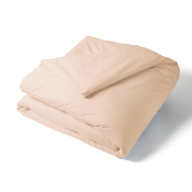 Housse de couette unie - 140x200cm - percale de coton