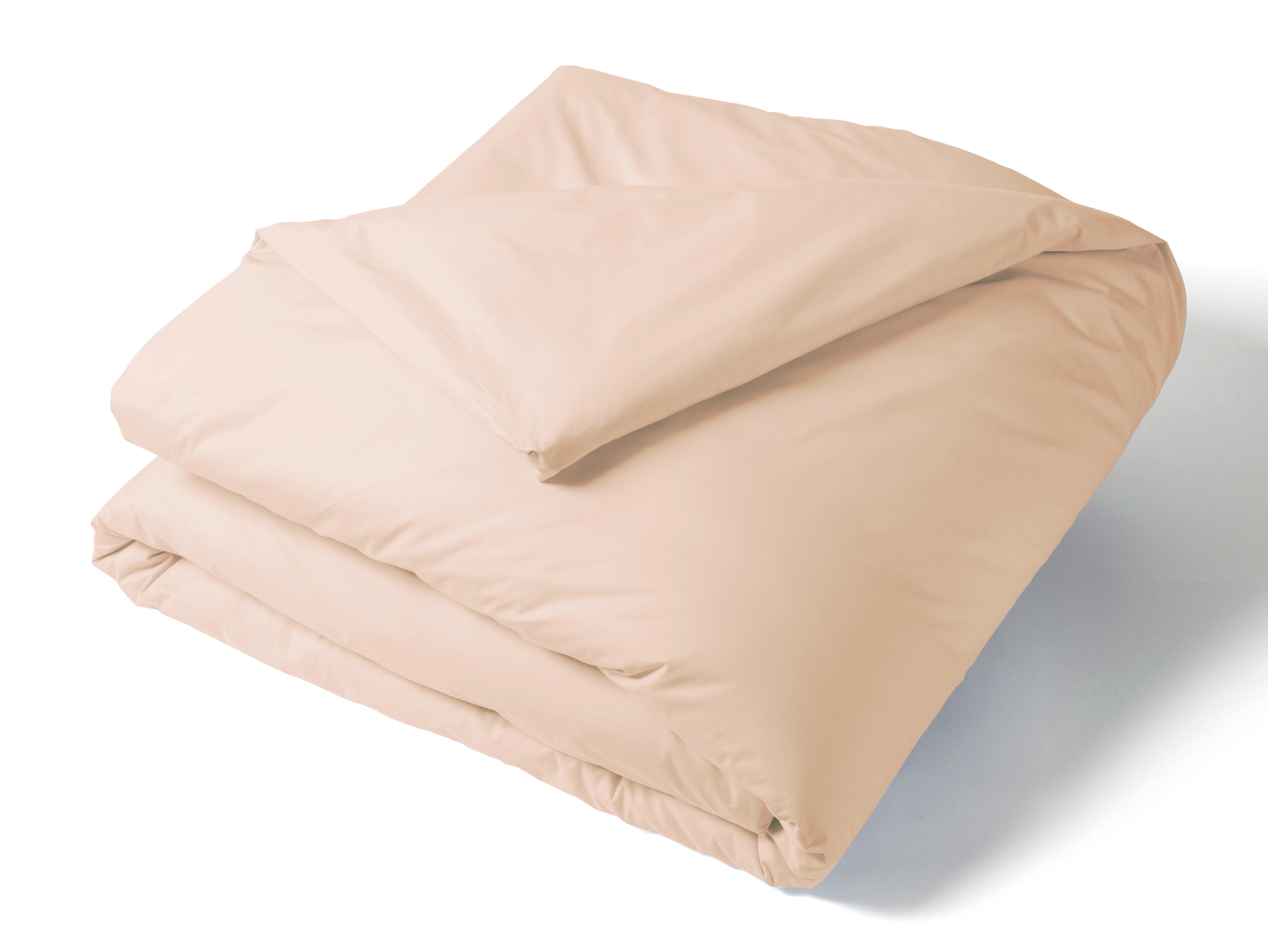 Housse de couette unie - 220x240cm - percale de coton