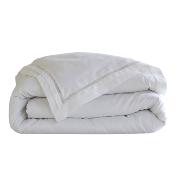 Housse de couette - 140x200cm - Dolly - satin de coton brodé - blanc