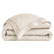 Housse de couette - 200x200cm - Dolly - satin de coton brodé