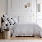 Housse de couette - 200x200cm - Dolly - satin de coton brodé