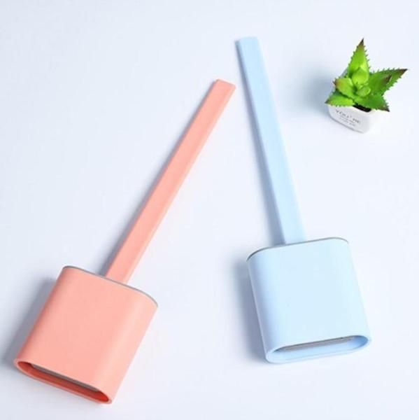 TOILET BRUSH : BROSSE WC ULTRA HYGIÉNIQUE EN SILICONE FLEXIBLE